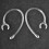 2 New Clear High Quality Ear Hooks  Headset 1