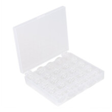 25 Pieces x Sewing accessories Plastic Bobbin Spools Thread Rope + Box packing for Sewing Machine