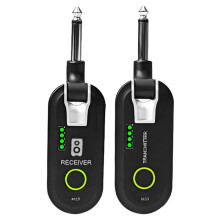 Système Sans Fil pour Guitare 2,4 GHz Rechargeable, Prise Rotative 3,2 mm, Ensemble Émetteur-Récepteur, Synchronisation en Temps Réel