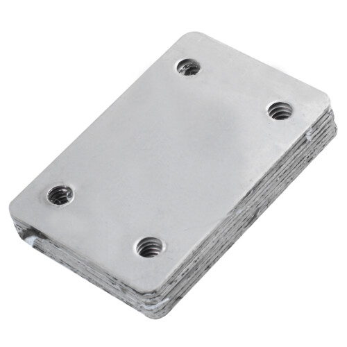 60mm x 38mm Flat Repair Mending Plate Joining Bracket Support 8pcs 1
