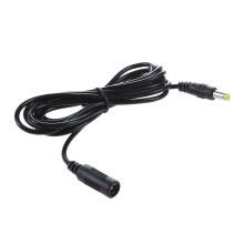 5.5mm x 2.1mm Power Jack Male to Female Extension Cable Cord Lead Connector