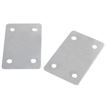 60mm x 38mm Flat Repair Mending Plate Joining Bracket Support 8pcs