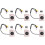 6X Microphone Speaker Device for Security Camera Waterproof for IP Camera Audio Recording Two Way Radio Interphone 1