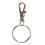 120 Pieces Key Ring Clip Hooks Twist Locks Lanyard Snap Hooks with Split Key Rings (Silver) 3