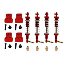 RC Car Upgrade Shock Absorbers and Brackets Kit for WPL 1/16 C44 C34 FJ45 RC Car Accessories