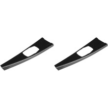 2X Car Multimedia Panel Cover Trim Sticker for 3 Series F30 F34 4 Series F33 F36 Carbon Fiber Interior Trim