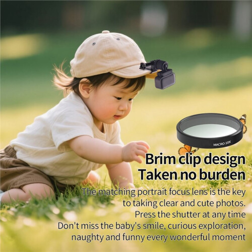 For  OSMO  MACRO 10X Lens Filter Portrait Focus Lens Filter for  OSMO  Action Camera Accessory 1