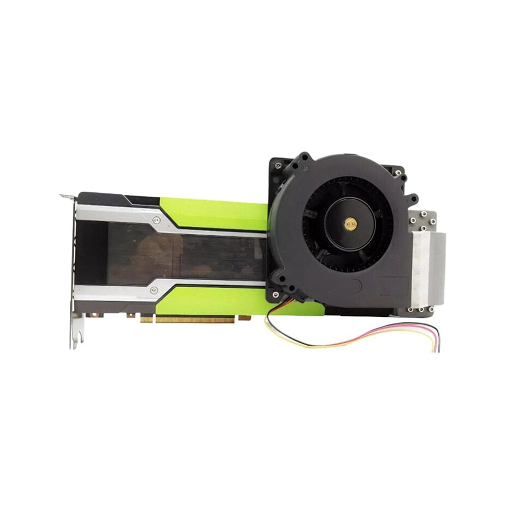 P40 P100 M40 Card Upgrade: Complete Active Cooling Fan Assembly (12Cm) 4711285612623