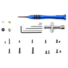 316 StüCk M2 M2.5 M3 Schraube Verschluss Kreuz HüLse Sechskant SchlüSsel Schwenk Arm Stift Kit für 144001 124019 Rc Auto Ersatz Teile
