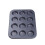 12 in 1 cake mold / muffin / cupcake cup shaped baking mold washed by robust versatile dishwasher 3