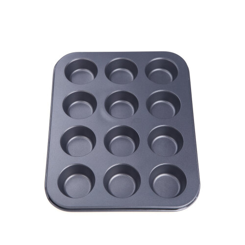 12 in 1 cake mold / muffin / cupcake cup shaped baking mold washed by robust versatile dishwasher 2