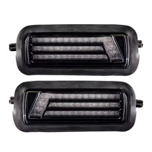 2Pcs Led Daytime Running Light with Turn Signal Light Drl Car Headlight Replacement Parts for Niva 4X4 1995-2015