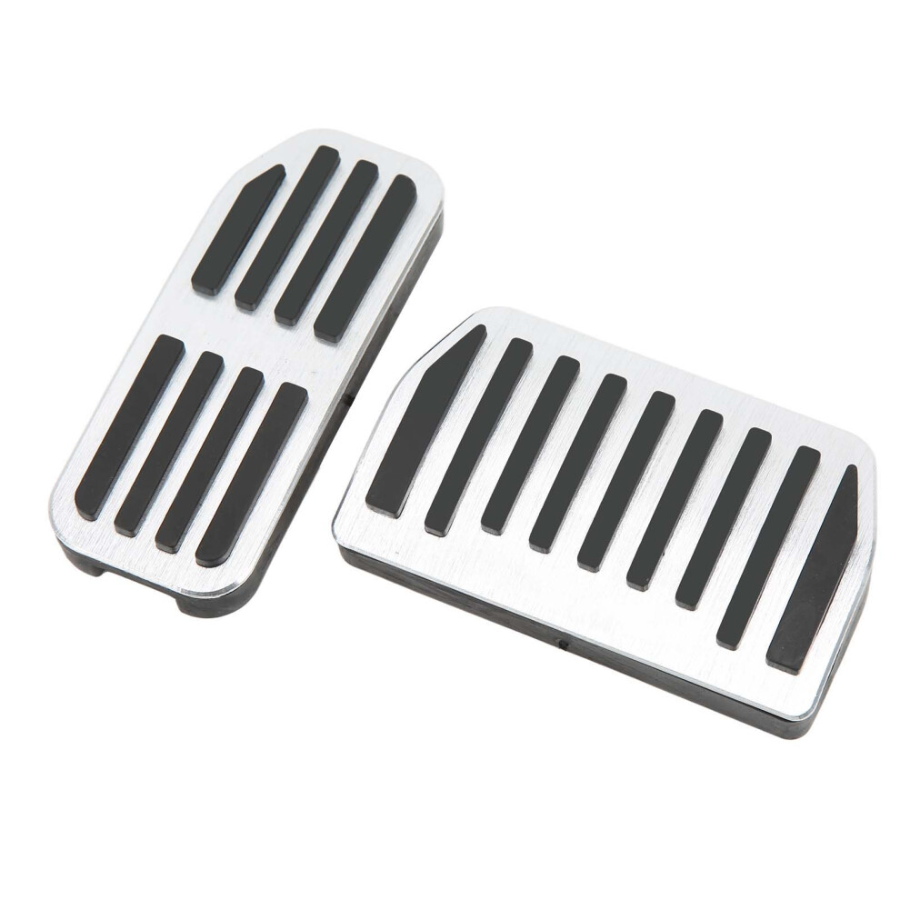 Aluminum Alloy Brake & Accelerator Pedal Set For Jaguar Xe Xf I Pace 2016-2020 4961390327787