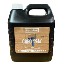 (LIGHT BROWN) Bartoline Creosoak Timber Treatment 4L