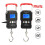 Digital Luggage Scale 50kg with Backlit LCD, Unit Conversion, Tare Function for Travel Bags 3