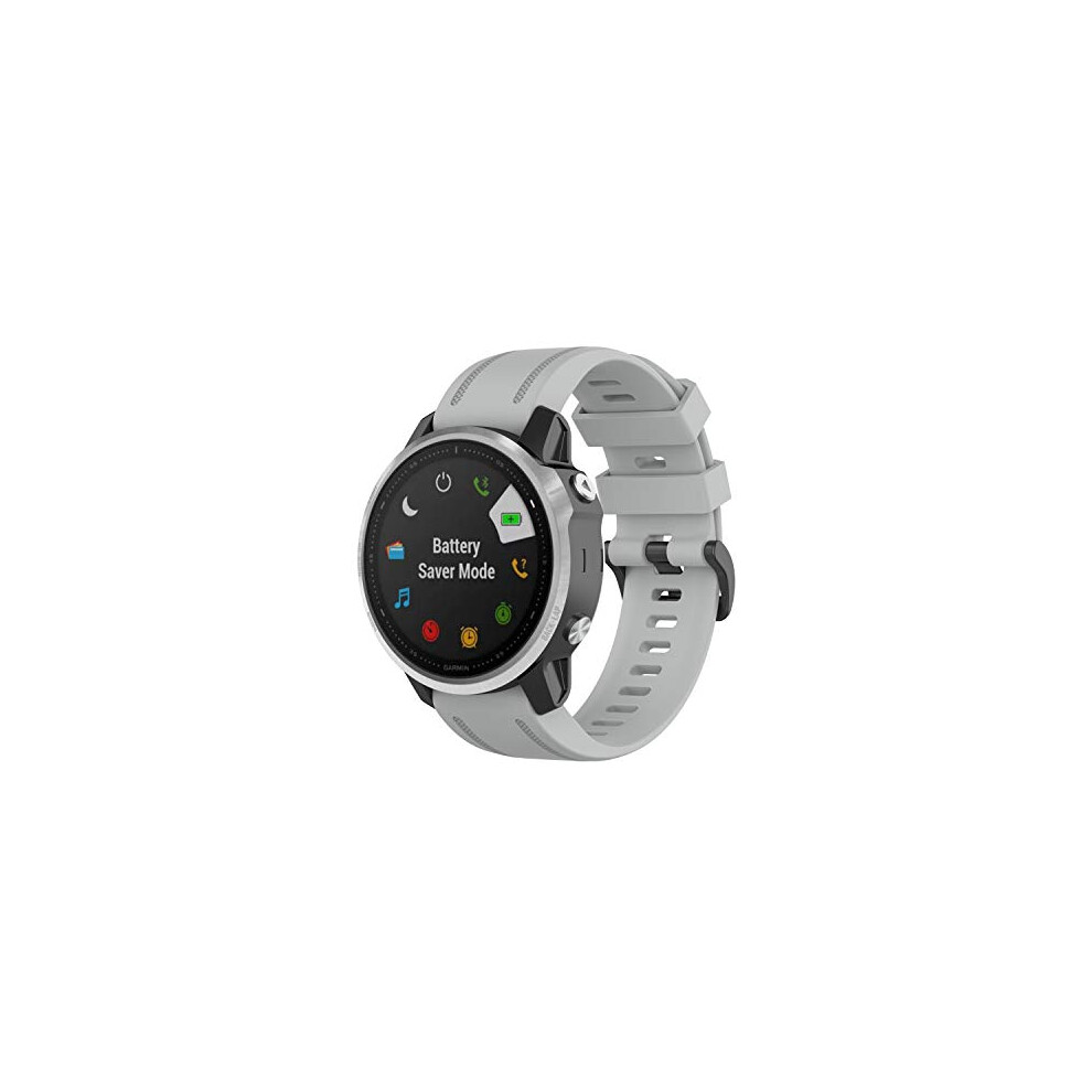 20Mm Silicone Replacement Watch Band Strap For Garmin Fenix 6S, Fenix 7S Pro And Instinct 2S 9455672036696