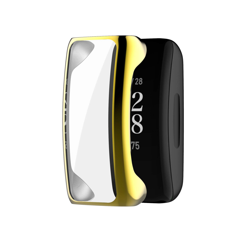 Full Coverage Shockproof Protective Case Bumper Shell For Fitbit Inspire 2 And Hr Gold 9455672036757