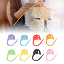 1000Pcs Plastic Stitch Needle Clips Locking Buckles for Craft & Sewing Projects