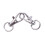 10pcs silver hooks 12mm x 30mm swivel trigger 4