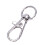 10pcs silver hooks 12mm x 30mm swivel trigger 7