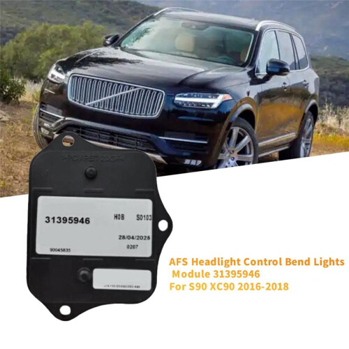 Car AFS Headlight Control Bend Lights Module 31395946 for  S90 XC90 2016-2018 Headlight Leveling Control Module 2
