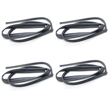 4PCS for  Accord Sedan 1994-1997 Car Door Glass Run Channel Weather Window Seal