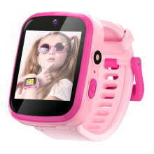 Kids Smart Watch for Girls Ages 38 with Touch Screen HD Display, Dual Camera and Fun Games