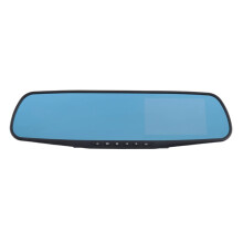 Espejo Retrovisor Grabador de Coche Monitoreo de Coche DVR de Coche GrabacióN Dual Delantera y Trasera Suministros de Coche