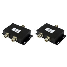 2X Splitter Divisore di Potenza 'Antenna VHF 136-174MHz Un 2 Vie per Ripetitore Radio