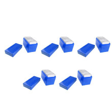 5X Square Plastic 10 Coin Capacity Holder Slab Storage Box Case Fit for PCCB NGC