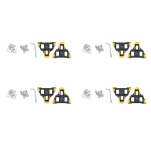 4X Road Bike Cleats 6 Degree Float Self-Locking Cycling Pedals Cleat for SPD-SL System Shoes
