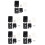 5X BL1830 with Li-Ion Power Tools Battery Case Replacement for  18V BL1840 BL1850 Plastic Shell 1