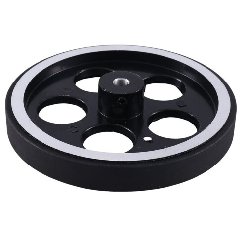 300 Mm X 6 Mm Industrielles Aluminium-Gummi-Mess-Encoder-Messrad für Industrielle Encoder 2