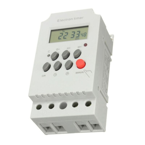 2X KG316T-II Din Rail Microcomputer  Control   Control Timer AC220V 25A DIGITAL TIMER  Relay Control 1