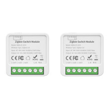 2X Tuya Zigbee 3 CH DIY   3-Way Control Light Relay  Life Wireless Remote Control Zigbee  Module