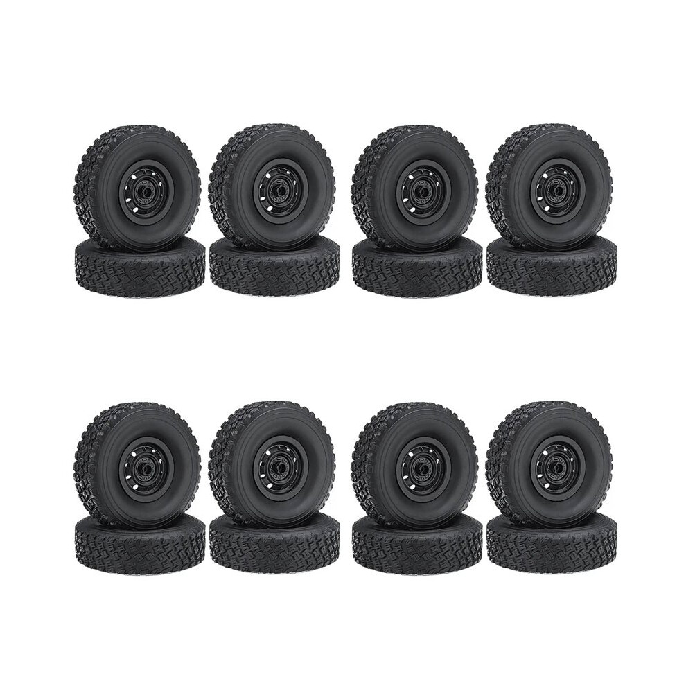 16Pcs 67Mm Tire Wheel Tyre For Wpl C14 C24 C34 C44 C24-1 Fj40 1/16 Rc Car Upgrade Parts Spare Accessories 6033568645042
