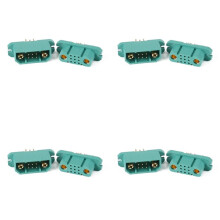 4X VTOL MPX Connector 9+2 with Power Male Female Portable Dual Power Fixed Wing Quick Release Plug for RC UAV Aircraft