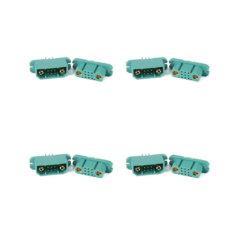 4X Vtol Mpx Connector 9+2 With Power Male Female Portable Dual Power Fixed Wing Quick Release Plug For Rc Uav Aircraft 6031094951637