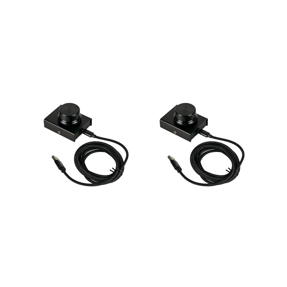 2X Usb Computer Volume Controller Multimedia Pc Speaker External Audio Volume Control Adjust Knob 6033797286627