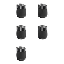 5X Pointed Mouth Oblique Mouth Pull Design Cup Solid Color Milk Foam Cup Anti-Scalding Pull Design Cup 420ml