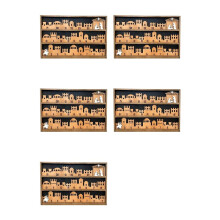5X Nativity Calendar, Christmas Holiday Calendar, Countdown to Religious Holidays, Christian Holiday Decoration S