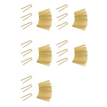 100 Piezas Pinzas de Madera de Bambú, Utensilios de Cocina, Pinzas de Bambú, Pinzas para Tostadas Naturales para Cocinar