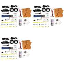 3X DIY -Lautsprecher-Kit mit FM-Radio 87,5-108 MHz DIY-Lötprojekt-Übungs-Elektronik-Kit Lötbaugruppe