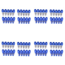 80PCS 3 Pin Male Powercon Connector NAC3FCB Speakon Plug 20A 250V AC Power Plug Connector and Grey White