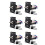 6X Rocker Toggle Switches Momentary 6 Pin 3 Position ()-Off-()/Down Polarity Reverse  with Panel 1