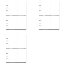 30X B1-Album Inside Page, Photo Card Holder, Idol Photo Album Photocards Collect Book Kawaii Stationery Picture Albums