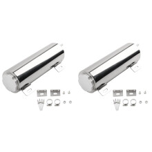 2Set 3X9 Tums Kylare Överfyllnadstankflaska Kylvätskeöverflödestank Universal Biltillbehör