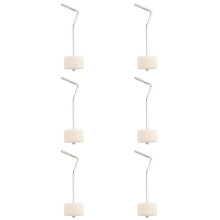 6X Drum Pedal Beater Drum Hammer with   for Drum Pedals Beater Percussion Instrument Parts