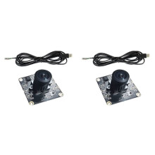 2X OV9732 USB Camera Module Board 160 Degree 32x32mm Face Recognition Image Acquisition for Raspberry Pi Camera 2M Cable