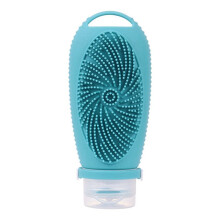 Silicone Travel Refillable Bottle Facial Cleansing Brush Portable Shampoo Bottles Lotion Cosmetics Container Trip C